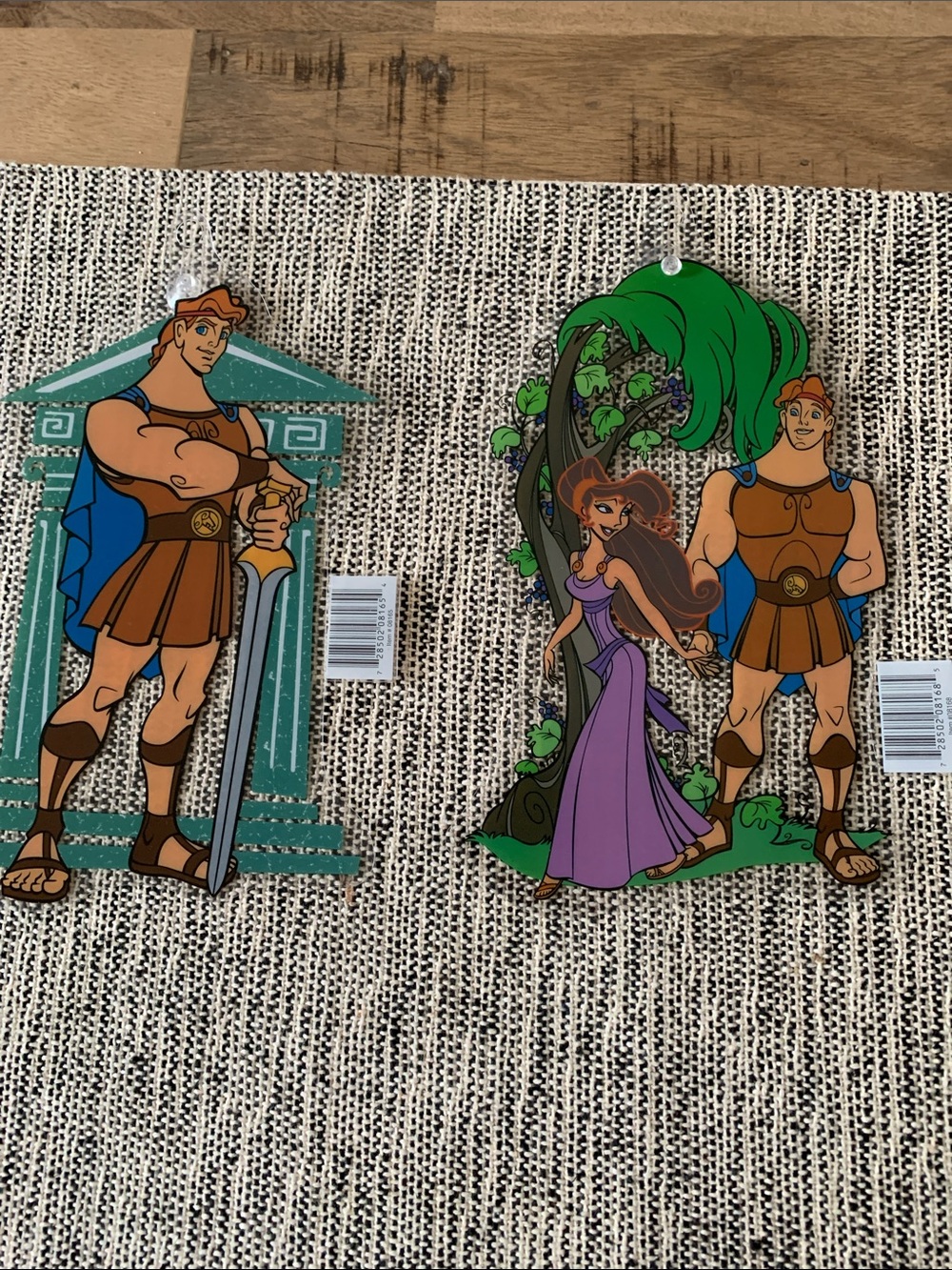 Disney Color-clings Wall Decor Set of two Hercules